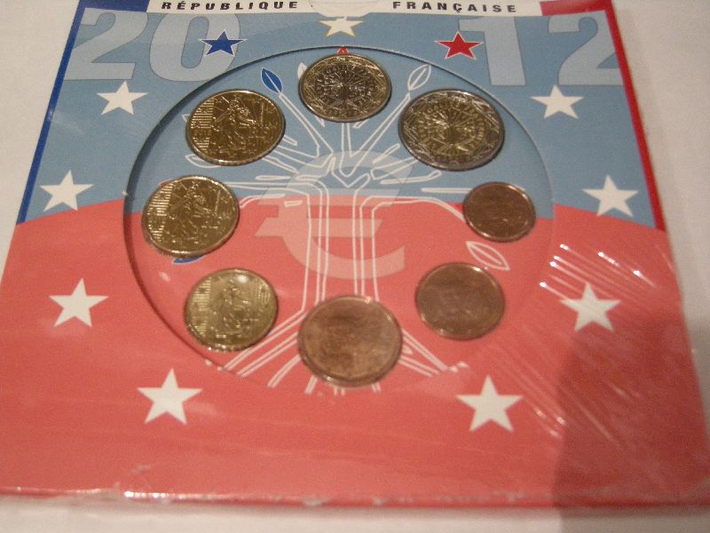 (afbeelding voor) BU set Frankrijk 2012